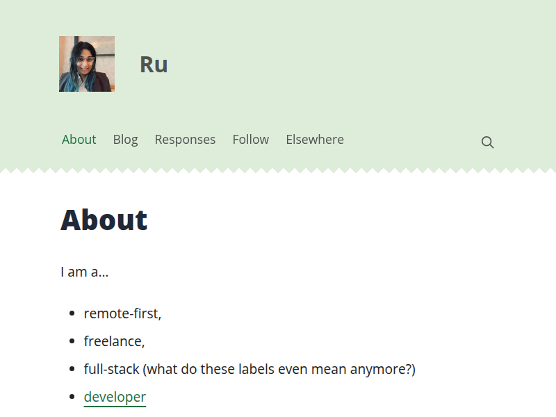 Screenshot of rusingh.com