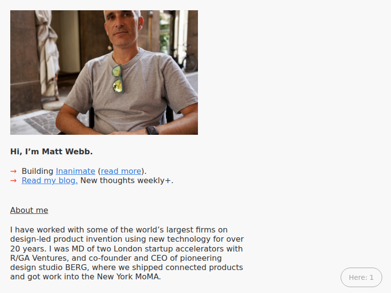 Screenshot of interconnected.org