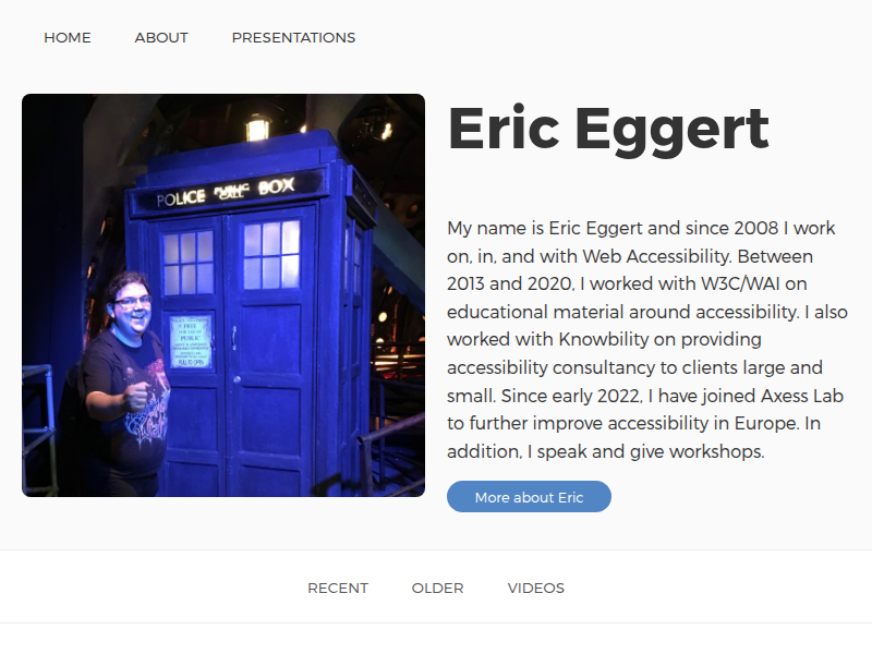 Screenshot of talks.yatil.net