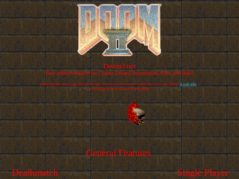 Screenshot of doom2.net