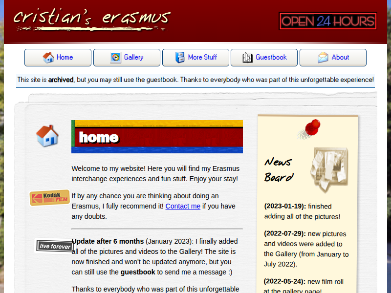 Screenshot of cristianerasmus.neocit...