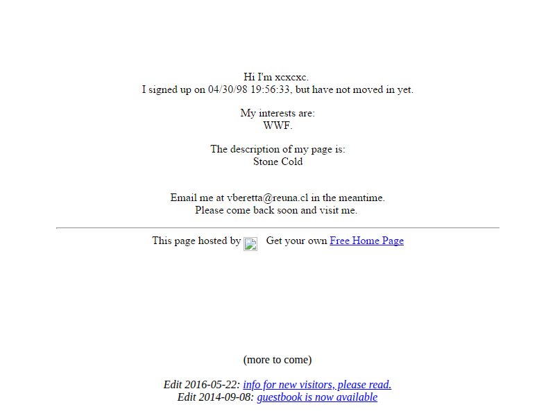Screenshot of emptyhalls.neocities.org