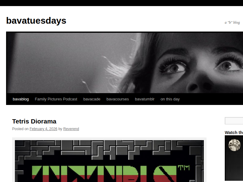 Screenshot of bavatuesdays.com