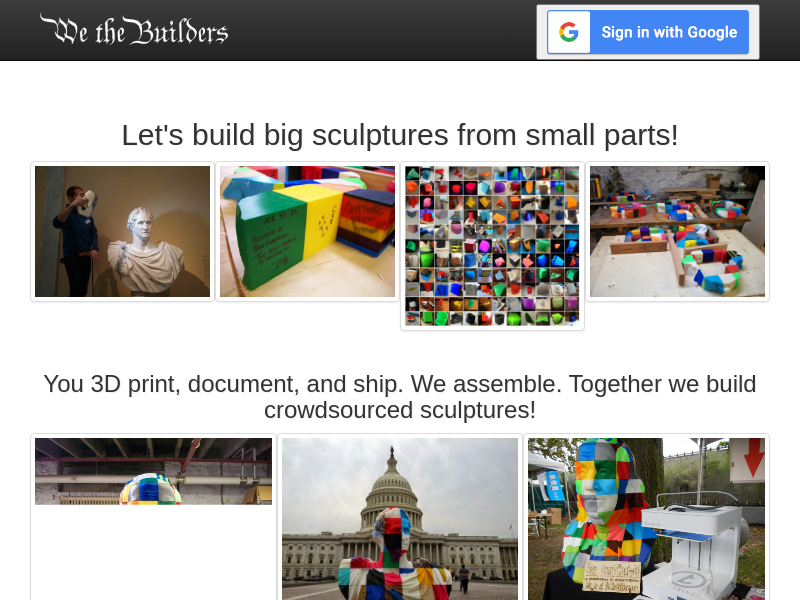 Screenshot of wethebuilders.com