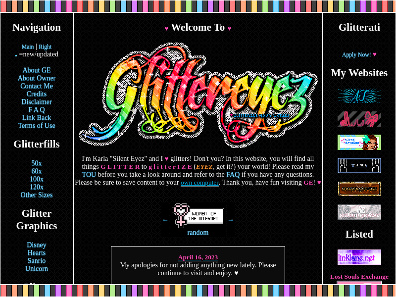 Screenshot of ge.silentears.net